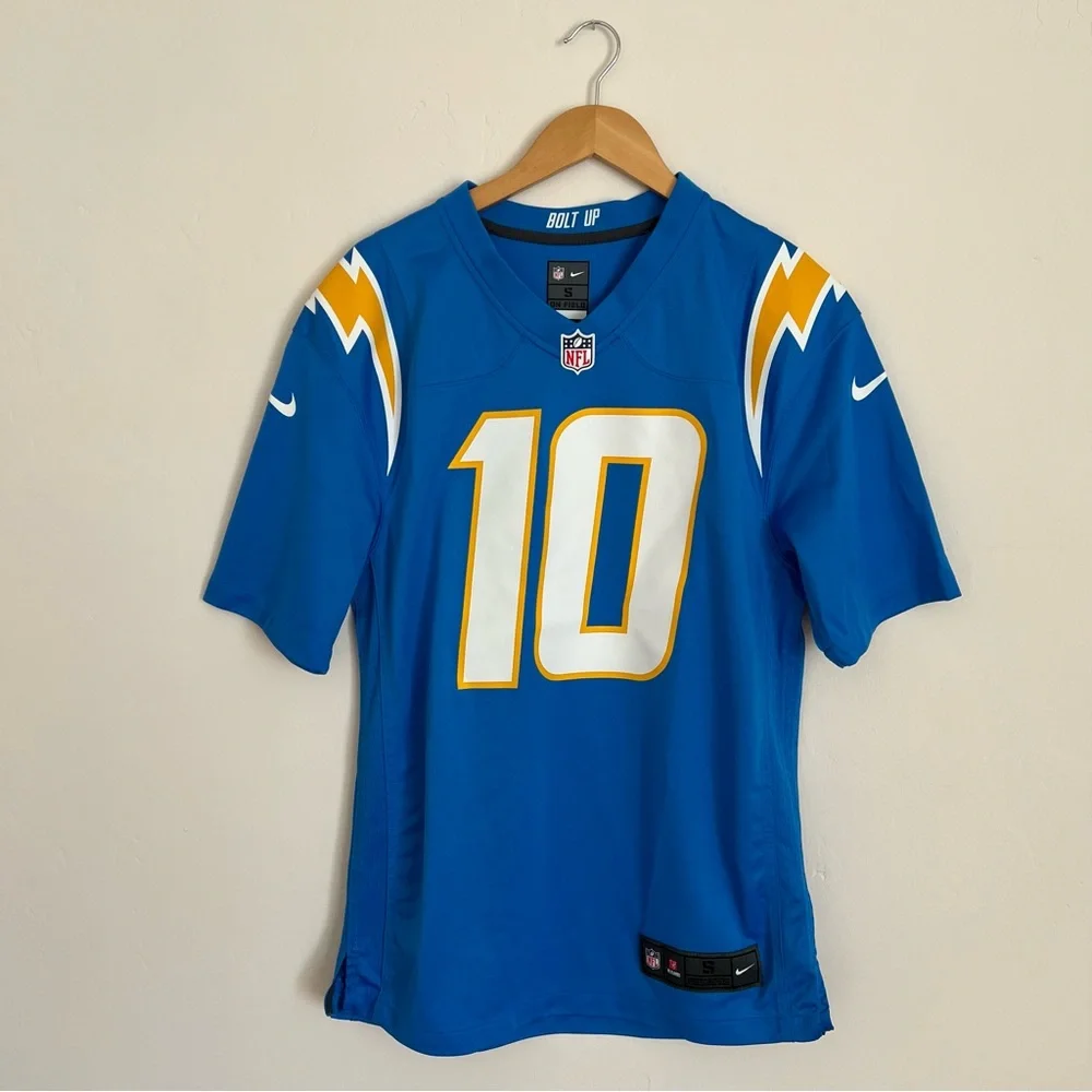 Los Angeles Chargers Justin Herbert Nike Royal Alternate Game Jersey - Picture 2 of 6